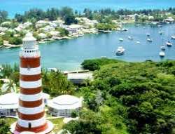 The Elbow Cay lighthouse or the Elbow reef lightho The Elbow Cay lighthouse or the Elbow reef lighthouse is a relic of the country's historical past. It is active even today and is the only manned ligh